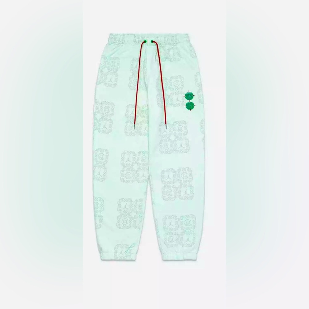 Mens Air Jordan X Clot Jade Fleece Sweatpant Sz LargeNWT
